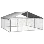 Außenzwinger mit Dach 300x300x150 cm von vidaXL, Hundehütten und Zäune - Ref: Foro24-171501, Preis: 147,67 €, Rabatt: %