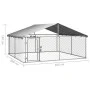 Außenzwinger mit Dach 300x300x150 cm von vidaXL, Hundehütten und Zäune - Ref: Foro24-171501, Preis: 147,67 €, Rabatt: %