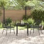 Juego de Comedor de Jardín de 3 Piezas con Cojines Negras de Rattan Poliéster | Foro24.es | Tu tienda online para hogar, jardín y más Foro24.es