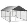 Outdoor kennel with roof 400x200x150 cm by vidaXL, Dog kennels and fences - Ref: Foro24-171499, Price: 169,35 €, Discount: %