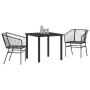 Set de Comedor de Jardín de 5 Piezas en Poliratán Marrón | Foro24.es | Tu tienda online para hogar, jardín y más Foro24.es