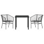 Set de Comedor de Jardín de 5 Piezas en Poliratán Marrón | Foro24.es | Tu tienda online para hogar, jardín y más Foro24.es