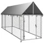 Outdoor kennel with roof 400x100x150 cm by vidaXL, Dog kennels and fences - Ref: Foro24-171497, Price: 134,50 €, Discount: %