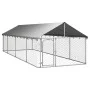 Außenzwinger mit Dach 600x200x150 cm von vidaXL, Hundehütten und Zäune - Ref: Foro24-171500, Preis: 188,26 €, Rabatt: %