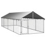 Außenzwinger mit Dach 600x200x150 cm von vidaXL, Hundehütten und Zäune - Ref: Foro24-171500, Preis: 191,00 €, Rabatt: %