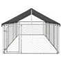 Außenzwinger mit Dach 600x200x150 cm von vidaXL, Hundehütten und Zäune - Ref: Foro24-171500, Preis: 188,26 €, Rabatt: %