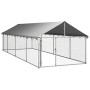 Außenzwinger mit Dach 600x200x150 cm von vidaXL, Hundehütten und Zäune - Ref: Foro24-171500, Preis: 191,00 €, Rabatt: %