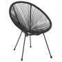 Garten-Essgruppe 5-teilig schwarz von vidaXL, Gartensets - Ref: Foro24-3085449, Preis: 500,02 €, Rabatt: %