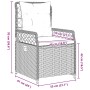 Set de Comedor de Jardín de 5 Piezas Marrón Poliratán von , Gartenstühle - Ref: Foro24-3380991, Preis: 500,42 €, Rabatt: %