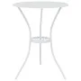 Bistro table and chairs 3 pieces cast aluminum white by vidaXL, Garden sets - Ref: Foro24-317752, Price: 205,87 €, Discount: %