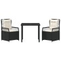 Conjunto de Comedor de Jardín de 5 Piezas Beige Poliratán by , Garden chairs - Ref: Foro24-3381005, Price: 521,72 €, Discount: %