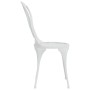 Bistrotisch und Stühle 3-tlg. weißer Aluminiumguss von vidaXL, Gartensets - Ref: Foro24-317752, Preis: 205,37 €, Rabatt: %