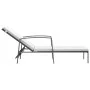 Lounger with black synthetic rattan cushion by vidaXL, Loungers - Ref: Foro24-317635, Price: 97,08 €, Discount: %