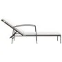 Sun loungers with table 2 units brown synthetic rattan by vidaXL, Loungers - Ref: Foro24-317637, Price: 188,51 €, Discount: %