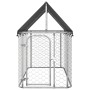 Außenzwinger mit Dach 200x100x150 cm von vidaXL, Hundehütten und Zäune - Ref: Foro24-171496, Preis: 98,42 €, Rabatt: %