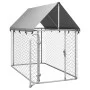 Outdoor kennel with roof 200x100x150 cm by vidaXL, Dog kennels and fences - Ref: Foro24-171496, Price: 98,05 €, Discount: %