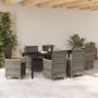 Conjunto de 7 Piezas de Comedor de Jardín con Cojines Poliratán Gris | Foro24.es | Tu tienda online para hogar, jardín y más Foro24.es