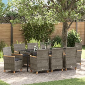 Comprar Conjunto de Comedor de Jardín de 9 piezas