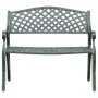 Grüne Gartenbank aus Aluminiumguss, 102 cm von vidaXL, Gartenbänke - Ref: Foro24-317745, Preis: 216,70 €, Rabatt: %