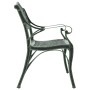 Green cast aluminum garden bench 102 cm by vidaXL, garden benches - Ref: Foro24-317745, Price: 216,70 €, Discount: %