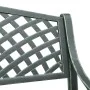 Grüne Gartenbank aus Aluminiumguss, 102 cm von vidaXL, Gartenbänke - Ref: Foro24-317745, Preis: 216,70 €, Rabatt: %