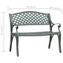 Grüne Gartenbank aus Aluminiumguss, 102 cm von vidaXL, Gartenbänke - Ref: Foro24-317745, Preis: 229,46 €, Rabatt: %