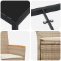 Conjunto de Comedor de Jardín de 9 Piezas con Cojines Beige Poliratán | Foro24.es | Tu tienda online para hogar, jardín y más Foro24.es