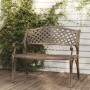 Gartenbank aus bronzefarbenem Aluminiumguss, 102 cm von vidaXL, Gartenbänke - Ref: Foro24-317747, Preis: 229,21 €, Rabatt: %