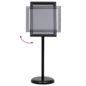 A3 Soportes para carteles 2 pcs de aleación de aluminio negra de , Mostradores - Ref: Foro24-3385631, Precio: 79,32 €