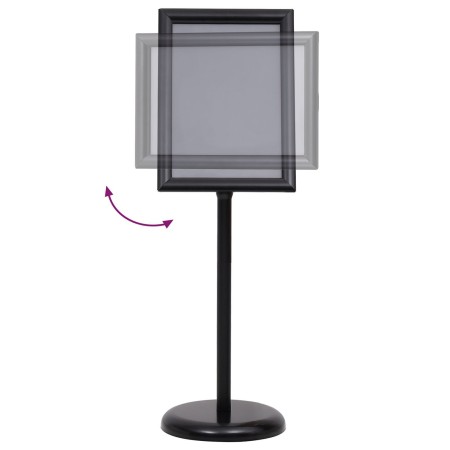 A3 Soportes para carteles 2 pcs de aleación de aluminio negra de , Mostradores - Ref: Foro24-3385631, Precio: 79,32 €