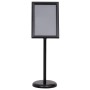 A3 Soportes para carteles 2 pcs de aleación de aluminio negra de , Mostradores - Ref: Foro24-3385631, Precio: 79,32 €