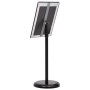 A3 Soportes para carteles 2 pcs de aleación de aluminio negra de , Mostradores - Ref: Foro24-3385631, Precio: 79,32 €