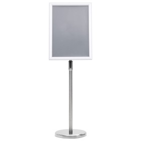 Stand para Póster Pedestal A3 de 2 pcs Plata Aleación de Aluminio de , Mostradores - Ref: Foro24-3385632, Precio: 80,97 €
