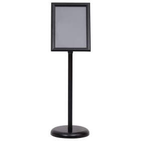 Soportes para carteles pedestal A4 2 pcs Negro Aleación de Aluminio de , Mostradores - Ref: Foro24-3385633, Precio: 59,13 €