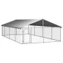 Außenzwinger mit Dach 600x300x150 cm von vidaXL, Hundehütten und Zäune - Ref: Foro24-171502, Preis: 219,84 €, Rabatt: %