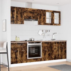 Conjunto de Gabinetes de Cocina de 8 Piezas de en Roble Ahumado by , Kitchen cabinets - Ref: Foro24-3388348, Price: 431,81 €,...