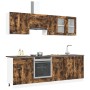 Conjunto de Gabinetes de Cocina de 8 Piezas de en Roble Ahumado by , Kitchen cabinets - Ref: Foro24-3388348, Price: 431,81 €,...