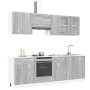 Juego de Gabinetes de Cocina de 8 Piezas Gris Sonoma Madera Ingenierizada von , Küchenschränke - Ref: Foro24-3388349, Preis: ...