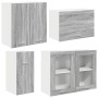 Juego de Gabinetes de Cocina de 8 Piezas Gris Sonoma Madera Ingenierizada von , Küchenschränke - Ref: Foro24-3388349, Preis: ...