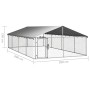 Außenzwinger mit Dach 600x300x150 cm von vidaXL, Hundehütten und Zäune - Ref: Foro24-171502, Preis: 223,47 €, Rabatt: %