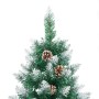 Árbol de Navidad Delgado con 300 LEDs Verde 210 cm PVC | Foro24.es | Tu tienda online para hogar, jardín y más Foro24.es