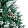Árbol de Navidad Delgado con 300 LEDs Verde 210 cm PVC | Foro24.es | Tu tienda online para hogar, jardín y más Foro24.es