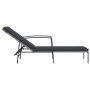 Liegestühle mit Tisch, 2 Stück, aus grauem synthetischem Rattan. von vidaXL, Liegen - Ref: Foro24-317639, Preis: 188,58 €, Ra...