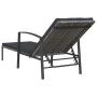 Liegestühle mit Tisch, 2 Stück, aus grauem synthetischem Rattan. von vidaXL, Liegen - Ref: Foro24-317639, Preis: 188,58 €, Ra...