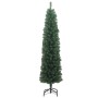 Árbol de Navidad delgado con 300 LEDs y juego de bolas verde 210 cm de , Arboles de navidad - Ref: Foro24-3394955, Precio: 87...