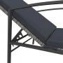 Liegestühle mit Tisch, 2 Stück, aus grauem synthetischem Rattan. von vidaXL, Liegen - Ref: Foro24-317639, Preis: 188,58 €, Ra...