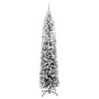 Árbol de Navidad delgado 300 LEDs & Juego de bolas & Nieve en polvo verde 240 cm | Foro24.es | Tu tienda online para hogar, jardín y más Foro24.es