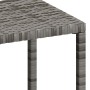 Tumbonas con mesita 2 unidades ratán sintético gris by vidaXL, Loungers - Ref: Foro24-317639, Price: 190,14 €, Discount: %