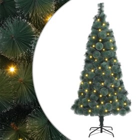 Árbol de Navidad 300 LEDs Verde 180 cm PET