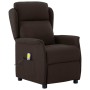 Sillón de masaje de tela marrón oscuro | Foro24.es | Tu tienda online para hogar, jardín y más Foro24.es